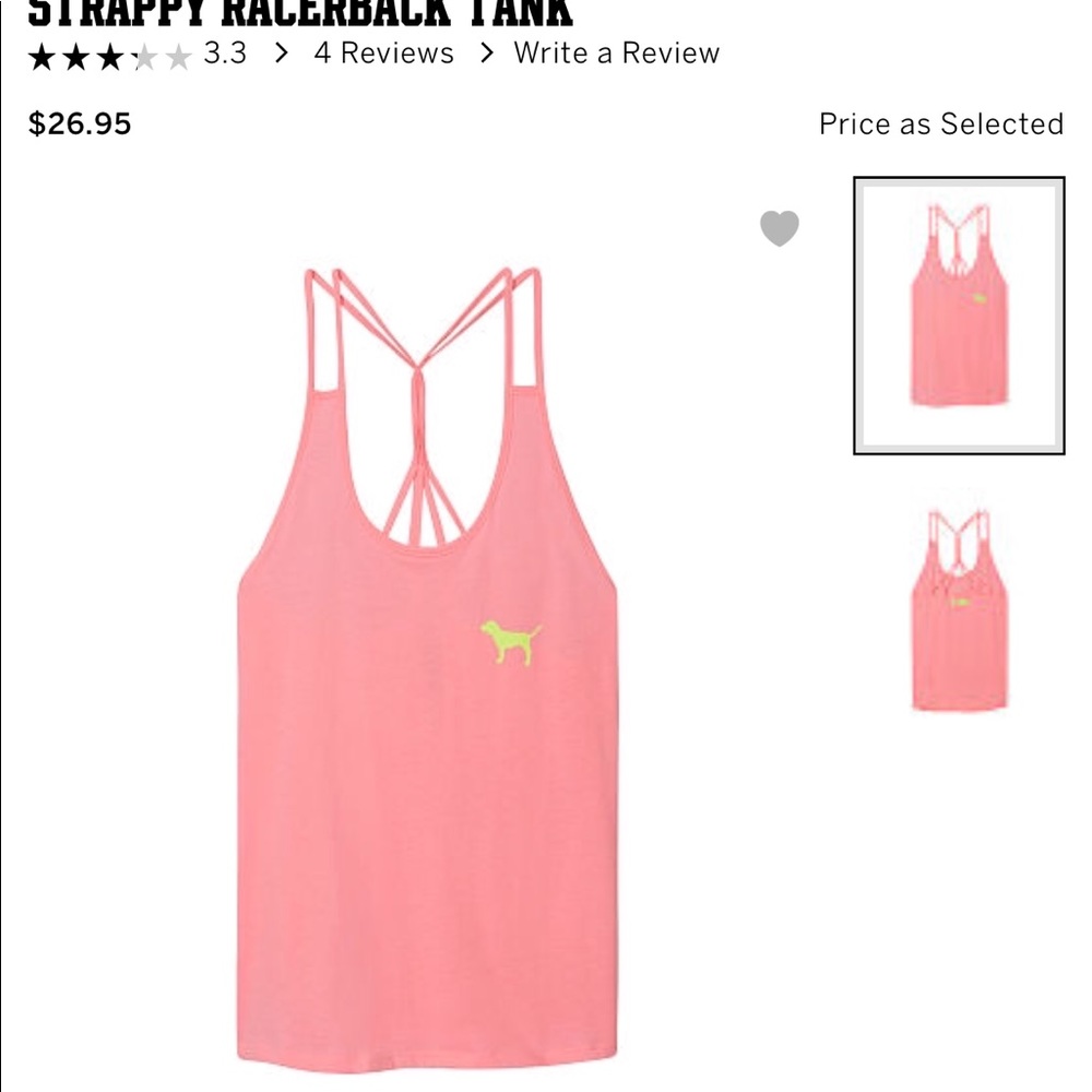 Vs Pink tank tops